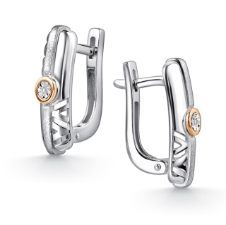 Серьги 02-4707/000Б-00 (Ag 925)