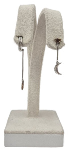 Пуссеты 02-2595/00СВ-16 (Ag 925)