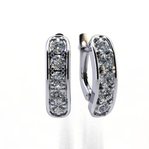 Серьги S2180951010 (Ag 925)