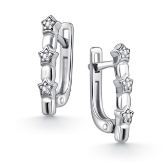 Серьги 02-4612/00КЦ-00 (Ag 925)