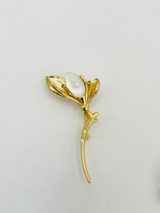 Брошь SAM780B-Y (Ag 925)