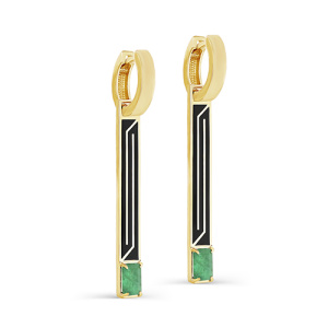 Серьги 12-21919-1202 (Au 585)