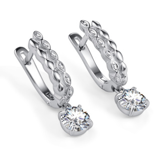 Серьги 02-4800/00КЦ-00 (Ag 925)