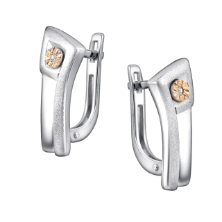 Серьги 02-4392/000Б-00 (Ag 925)