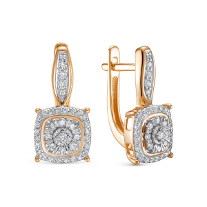 Серьги 23129-159-00-00 (Au 585)