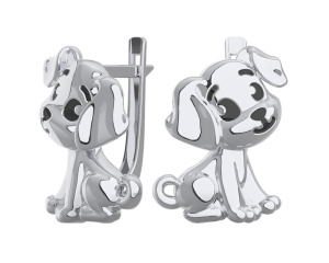 Серьги 0201673-00875 Ag 925