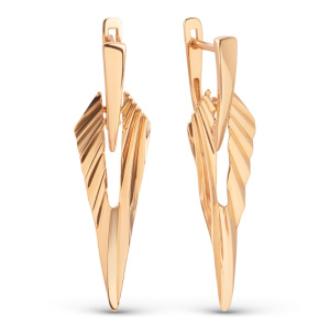 Серьги 802112-1000 (Au 585)