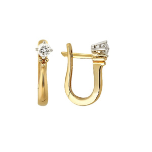 Серьги 2439560 (Au 585)