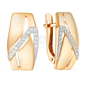 Серьги кл3840а-01 (Au 585)