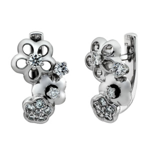 Серьги 020450 (Au 750)