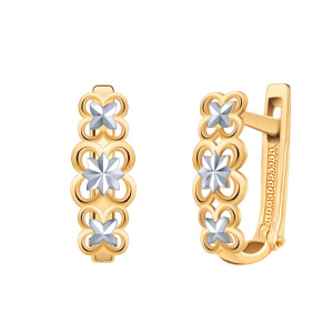 Серьги 21207а (Au 585)