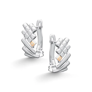 Серьги 02-5521/000Б-00 (Ag 925)