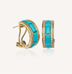 Серьги CAIE431TQ (Ag 925)