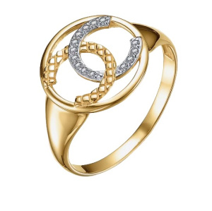 Кольцо л1080803 (Au 585)