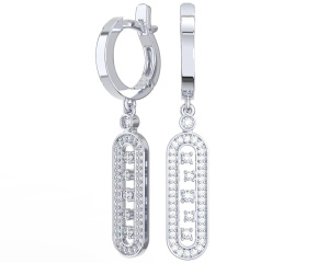 Серьги 2101609-00775 Ag 925