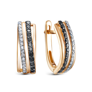 Серьги 22076-156-27-00 (Au 585)