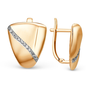 Серьги 900272-1102 (Au 585)