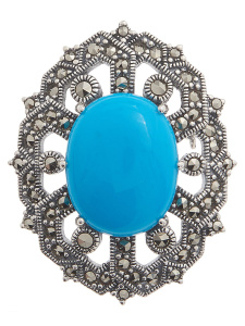 Брошь HB518 (Ag 925)