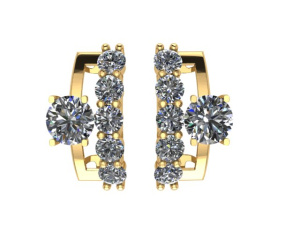 Серьги 2160671010 (Au 585)