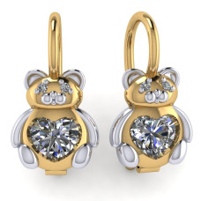 Серьги 2180611010 (Au 585)