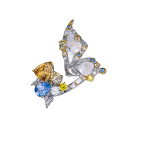 Кольцо BUTR308-2 (Ag 925)