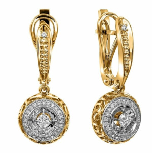 Серьги Зс-14079 (Au 585)