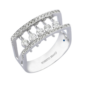 Кольцо AR314-WD/ PUR09008 (Au 750)