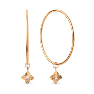 Серьги 800542-1110 (Au 585)