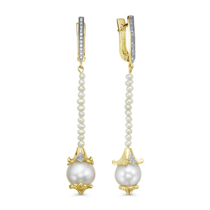 Серьги 12-21319-13500 (Au 585)