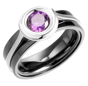 Кольцо TC-R02376-B-W-10DA-X-X (Ag 925)