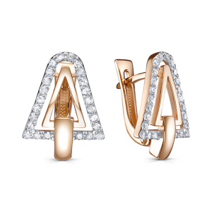 Серьги 12-01984-1000 (Au 585)