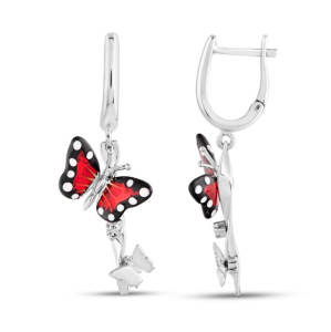 Серьги MBXE0023-CZ (Ag 925)