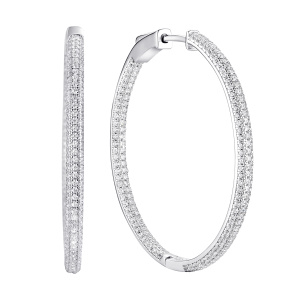 Серьги CZ-E02943-X-W-X-X-W (Ag 925)