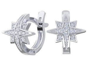 Серьги 0201846-00775 Ag 925