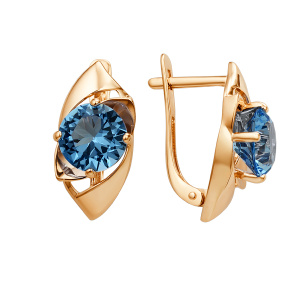 Серьги 005982-1310 (Au 585)