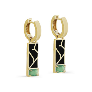 Серьги 12-21921-1202 (Au 585)