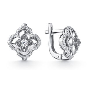 Серьги 02-12-51205-31-00 (Au 585)