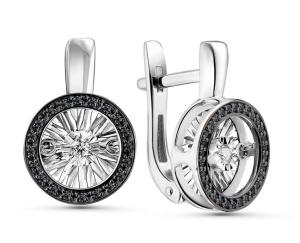 Серьги 02-12-5478-13-00-1 (Au 585)