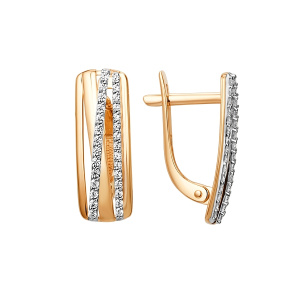 Серьги 015332-1102 (Au 585)