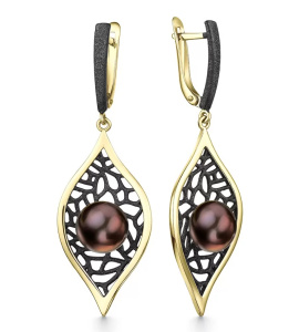 Серьги 52842Y2B (Ag 925)