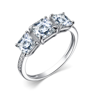 Кольцо 01-3863/00КЦ-00 (Ag 925)