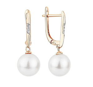 Серьги 211-1794-01/21-1 (Au 585)