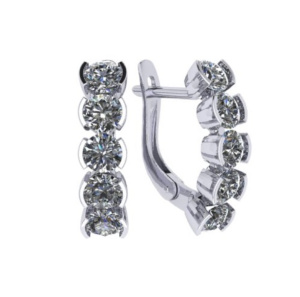 Серьги S2181031010 (Ag 925)