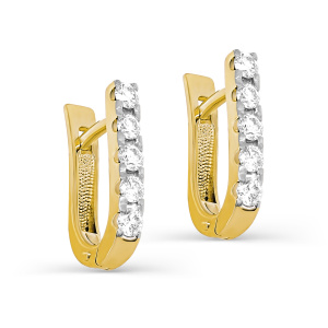 Серьги 12-21546-1000 (Au 585)