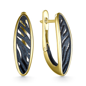 Серьги 52942YU (Ag 925)