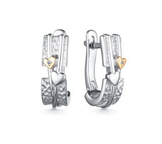 Серьги 02-4130/000Б-00 (Ag 925)