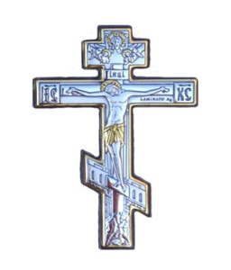 Икона CP1-202PBG Распятие (Ag 925)