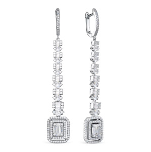 Серьги WE01167E_SR_WG (Ag 925)