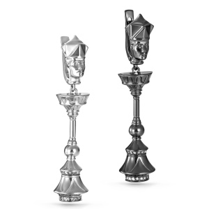 Серьги 12-216-1089 (Ag 925)