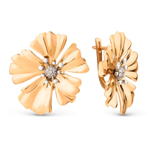 Серьги 802292-1102 (Au 585)